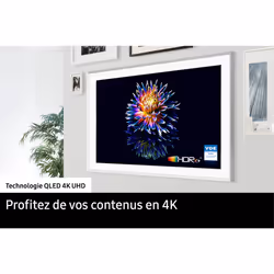 Samsung The Frame TV QLED 4K 55 Pouces 2024 Noir Mode Art - Vue supplémentaire 7