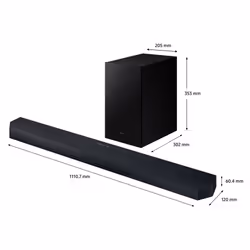 Samsung Barre de son Q-Series HW-Q710D/XE 3.1.2ch 2024