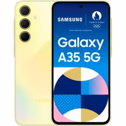 Samsung Galaxy A35 5G , 16,8 cm (6.6"), 6 Go, 128 Go, 50 MP, Android 14, Jaune