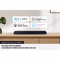 Samsung HW-S66D Barre de Son 5.0 Canaux Dolby Atmos Noir Wi-Fi Bluetooth - Vue supplémentaire 7