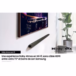 Samsung HW-S710D Barre de Son 3.1ch Dolby Atmos Subwoofer Sans Fil Noir - Vue supplémentaire 4