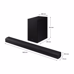 Samsung Barre de son B-Series HW-B660D/XE 3.1ch 2024