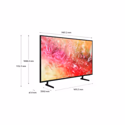 Samsung TV Crystal UHD 85" DU7105 2024, 4K, Smart TV - Vue supplémentaire 4