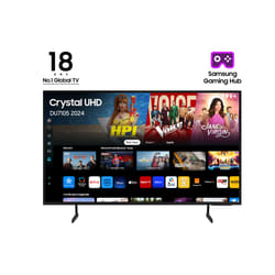 Samsung TV Crystal UHD 75" DU7105 2024, 4K, Smart TV