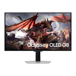 Samsung G80SD écran plat de PC 32" 4K Ultra HD OLED Argent