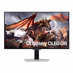 Samsung G80SD, 81,3 cm (32"), 3840 x 2160 pixels, 4K Ultra HD, OLED, 0,03 ms, Argent