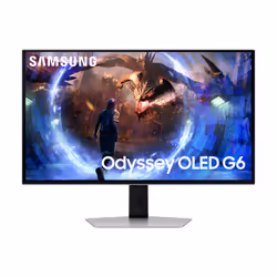Samsung G60SD, 68,6 cm (27"), 2560 x 1440 pixels, Quad HD, OLED, 0,03 ms, Argent
