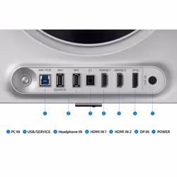 Samsung G60SD écran plat de PC 27" Quad HD OLED Argent - Vue supplémentaire 16