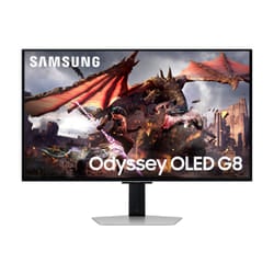 Samsung G80SD écran plat de PC 32" 4K Ultra HD OLED Argent
