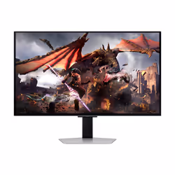 Samsung G80SD écran plat de PC 32" 4K Ultra HD OLED Argent - Vue supplémentaire 2