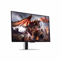 Samsung G80SD écran plat de PC 32" 4K Ultra HD OLED Argent - Vue supplémentaire 3