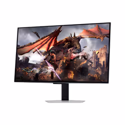 Samsung G80SD écran plat de PC 32" 4K Ultra HD OLED Argent - Vue supplémentaire 5
