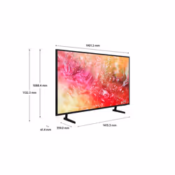 Samsung TV Crystal UHD 85" DU7100 2024, 4K, Smart TV - Vue supplémentaire 4