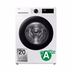 Samsung WW11DG5B25AE, Charge avant, 11 kg, B, 72 dB, 1400 tr/min, A