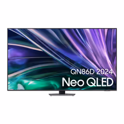 Samsung TV AI Neo QLED 75" QN86D 2024, 4K, 190,5 cm (75"), 3840 x 2160 pixels, Neo QLED, Smart TV, Wifi, Charbon, Argent