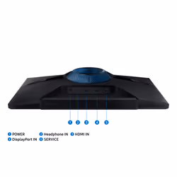 Samsung Odyssey G3 G30D Écran Gaming 24 Pouces Full HD 180Hz Noir - Vue supplémentaire 21