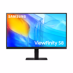 Samsung ViewFinity S8 S80D, 68,6 cm (27"), 3840 x 2160 pixels, 4K Ultra HD, 5 ms, Noir