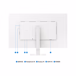 Samsung S70D écran plat de PC 32" 4K Ultra HD LCD Blanc - Vue supplémentaire 8