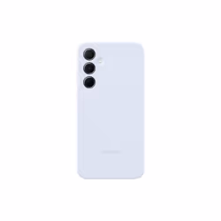 Samsung Coque en silicone pour Galaxy A55 5G, Housse, Samsung, Galaxy A55 5G, 16,8 cm (6.6"), Bleu clair