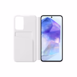 Samsung Etui Smart View avec porte-carte pour Galaxy A55 5G