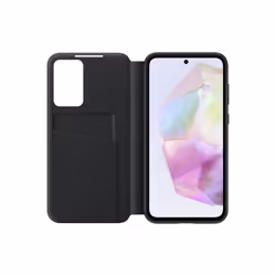 Samsung Etui Smart View avec porte-carte pour Galaxy A35 5G
