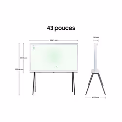 Samsung The Serif Blanc QLED 43" 2024