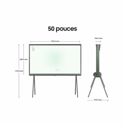 Samsung The Serif Vert QLED 50" 2024