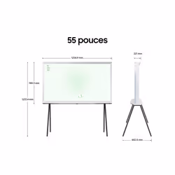 Samsung The Serif Blanc QLED 55'' 2024