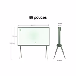 Samsung The Serif Vert QLED 55'' 2024