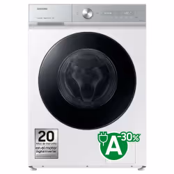 Samsung WW90DB8U95GH, Charge avant, 9 kg, B, 72 dB, 1400 tr/min, A