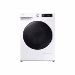Samsung WD11DG6B85BE, Charge avant, Pose libre, Blanc, Gauche, Noir, Noir