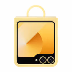 Samsung EF-PF741TYEGWW, Housse, Samsung, Galaxy Z Flip6, 17 cm (6.7"), Jaune