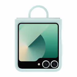 Samsung EF-PF741TMEGWW, Housse, Samsung, Galaxy Z Flip6, 17 cm (6.7"), Couleur menthe