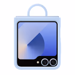 Samsung EF-PF741TLEGWW, Housse, Samsung, Galaxy Z Flip6, 17 cm (6.7"), Bleu
