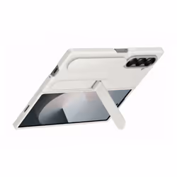 Samsung Silicone Case White, Housse, Samsung, Galaxy Z Fold6, 19,3 cm (7.6"), Blanc