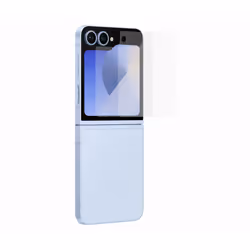 Samsung EF-UF741CTEGWW, Samsung, Galaxy Z Flip6, Résistant aux impacts, Résistant aux rayures, Transparent, 1 pièce(s)