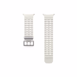 Samsung Bracelet extrême sport pour Galaxy Watch Ultra, Bande, Smartwatch, Blanc, Samsung, Galaxy Watch Ultra, Nitrile, Nylon ...