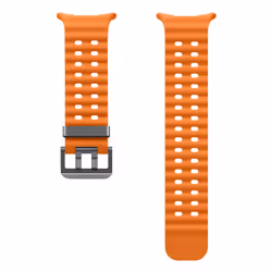 Samsung Bracelet extrême sport pour Galaxy Watch Ultra, Bande, Smartwatch, Orange, Samsung, Galaxy Watch Ultra, Noir