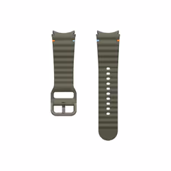 Samsung Bracelet sport en silicone (S/M), Bande, Smartwatch, Vert, Samsung, Galaxy Watch7/Watch6/Watch5 Pro/Watch4, Caoutchou ...