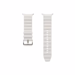 Samsung Bracelet tissé hybride pour Galaxy Watch Ultra, Bande, Smartwatch, Blanc, Samsung, Galaxy Watch Ultra, Nitrile, Nylon ...