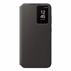 Samsung Coque Smart View avec porte-carte pour Galaxy S24 FE, Étui avec portefeuille, Samsung, Galaxy S24 F, 17 cm (6.7"), No ...