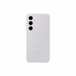 Samsung Coque en silicone pour Galaxy S24 FE, Housse, Samsung, Galaxy S24 FE, 17 cm (6.7"), Gris