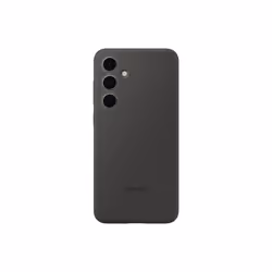 Samsung Coque en silicone pour Galaxy S24 FE, Housse, Samsung, Galaxy S24 FE, 17 cm (6.7"), Noir