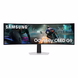 Samsung S49DG910SU, 124,5 cm (49"), 5120 x 1440 pixels, Dual QHD, OLED, 0,03 ms, Argent