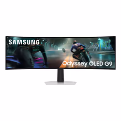 Samsung S49DG912S écran plat de PC 49" Dual QHD OLED Argent - Vue supplémentaire 7