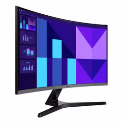 Samsung S27D392GAU LED display 27" Full HD LCD Noir - Vue supplémentaire 4