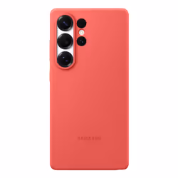 Samsung Coque en silicone pour Galaxy S25 Ultra