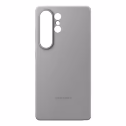 Samsung Coque en silicone pour Galaxy S25 Ultra, Housse, Samsung, Galaxy S25 Ultra, 17,5 cm (6.9"), Gris