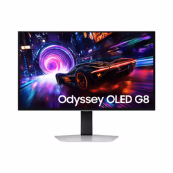Samsung G81SF, 68,6 cm (27"), 3840 x 2160 pixels, 4K Ultra HD, OLED, 0,03 ms, Argent