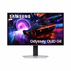 Samsung G81SF, 68,6 cm (27"), 3840 x 2160 pixels, 4K Ultra HD, OLED, 0,03 ms, Argent